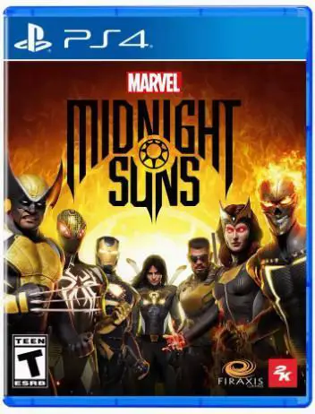 Capa de Marvel Midnight Suns
