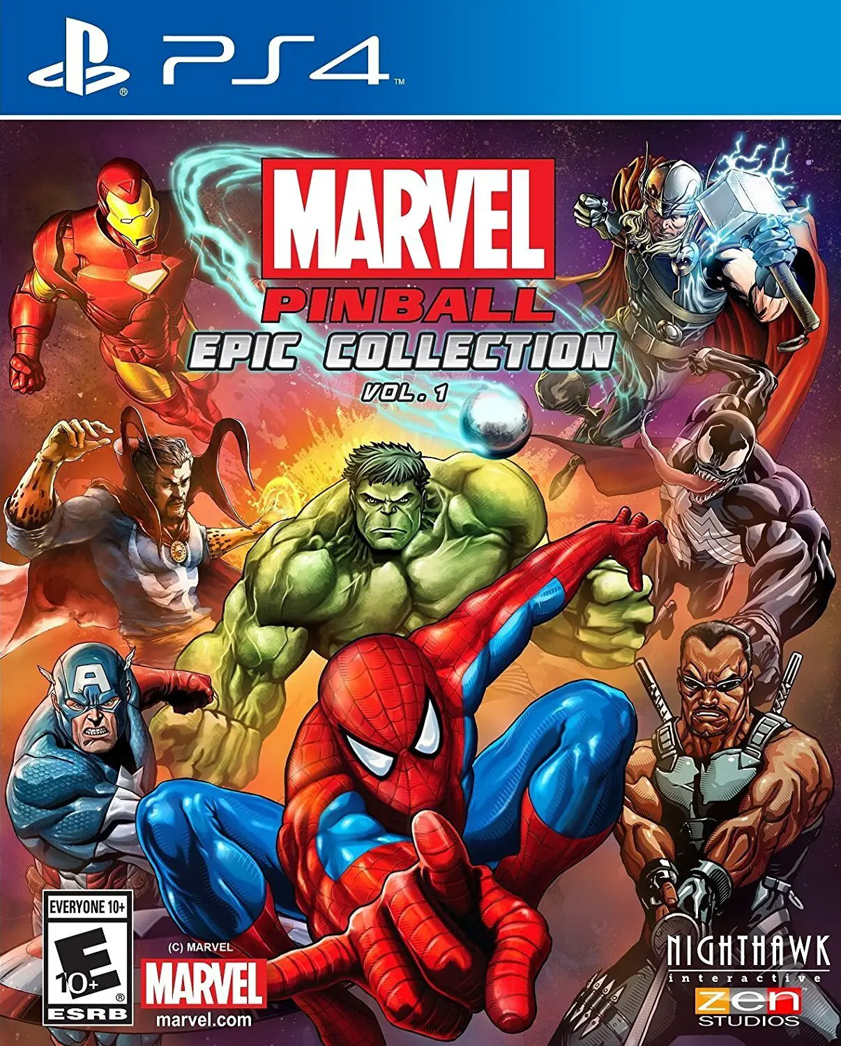 Capa de Marvel Pinball - Epic Collection: Volume 1