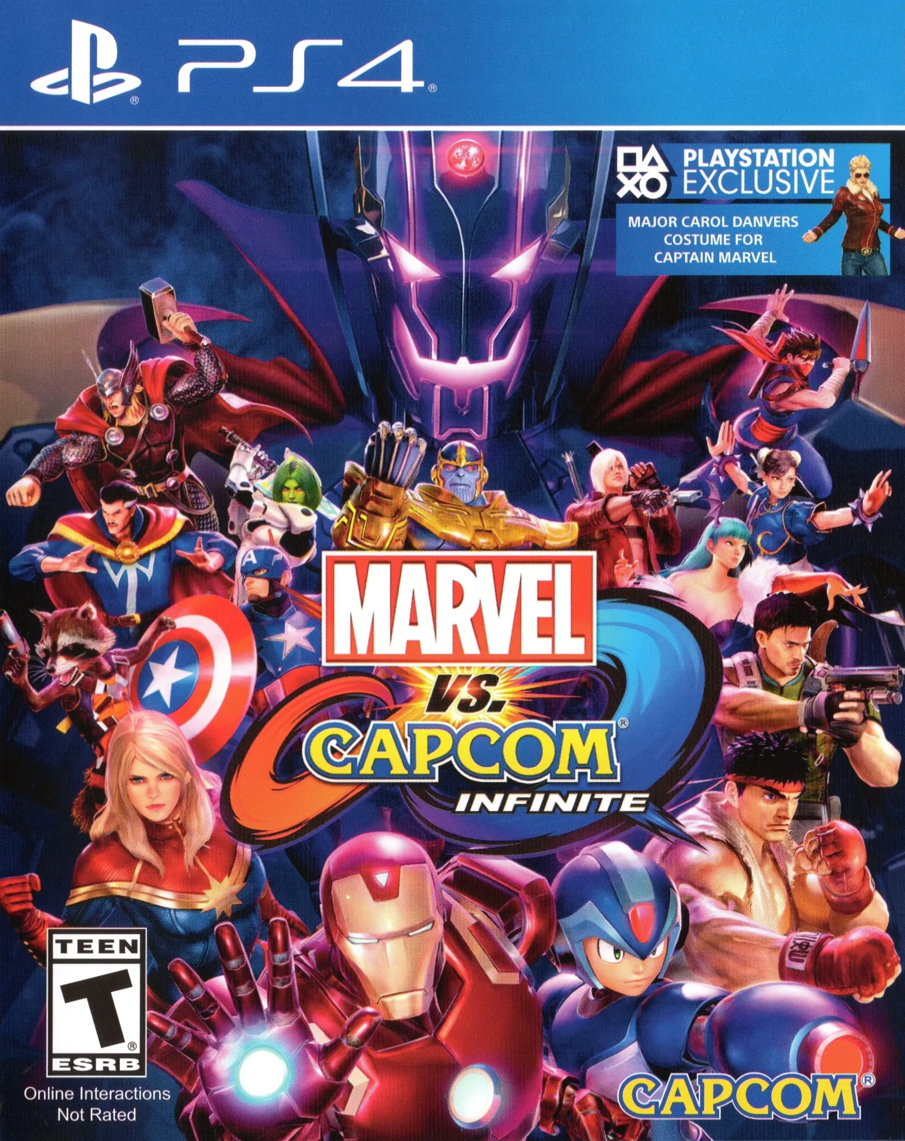 Capa de Marvel vs. Capcom: Infinite