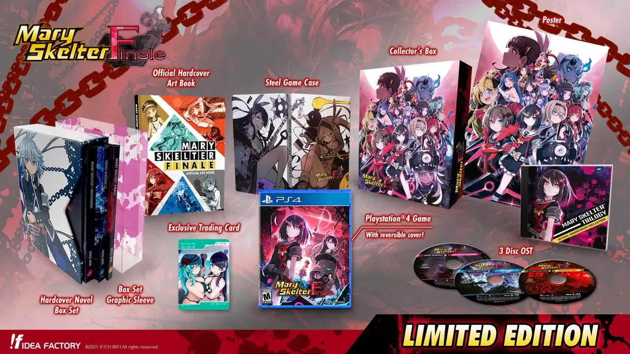 Capa de Mary Skelter Finale [Limited Edition]