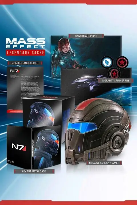 Capa de Mass Effect Legendary Cache