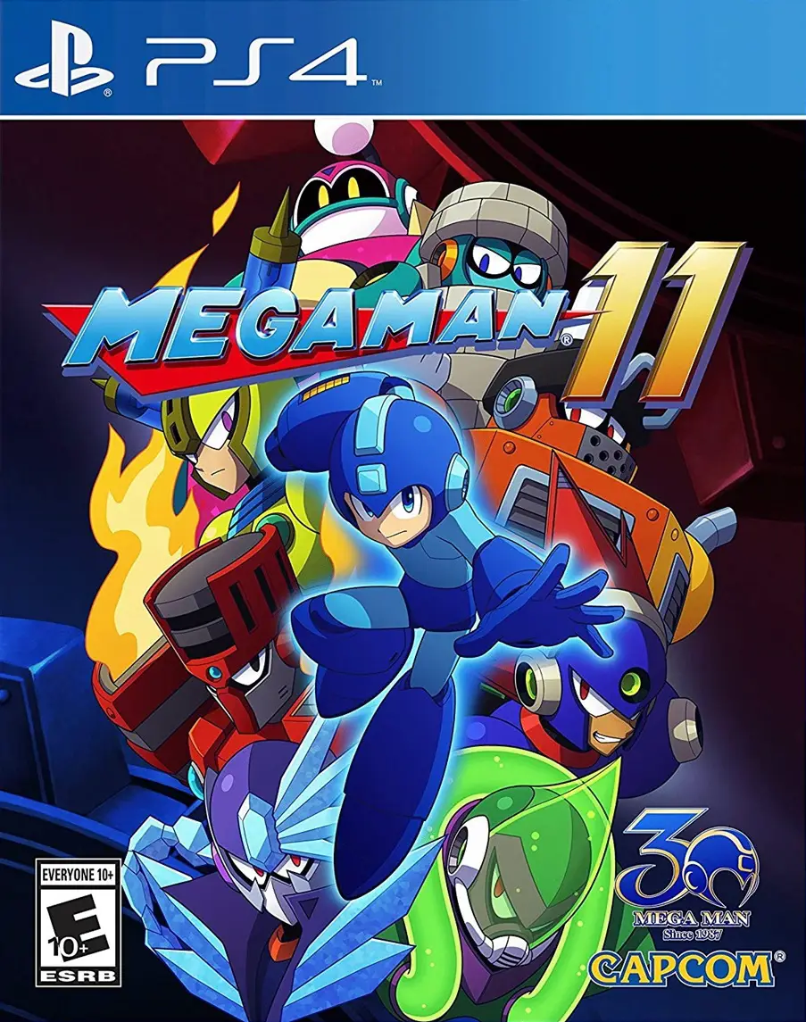 Capa de Mega Man 11