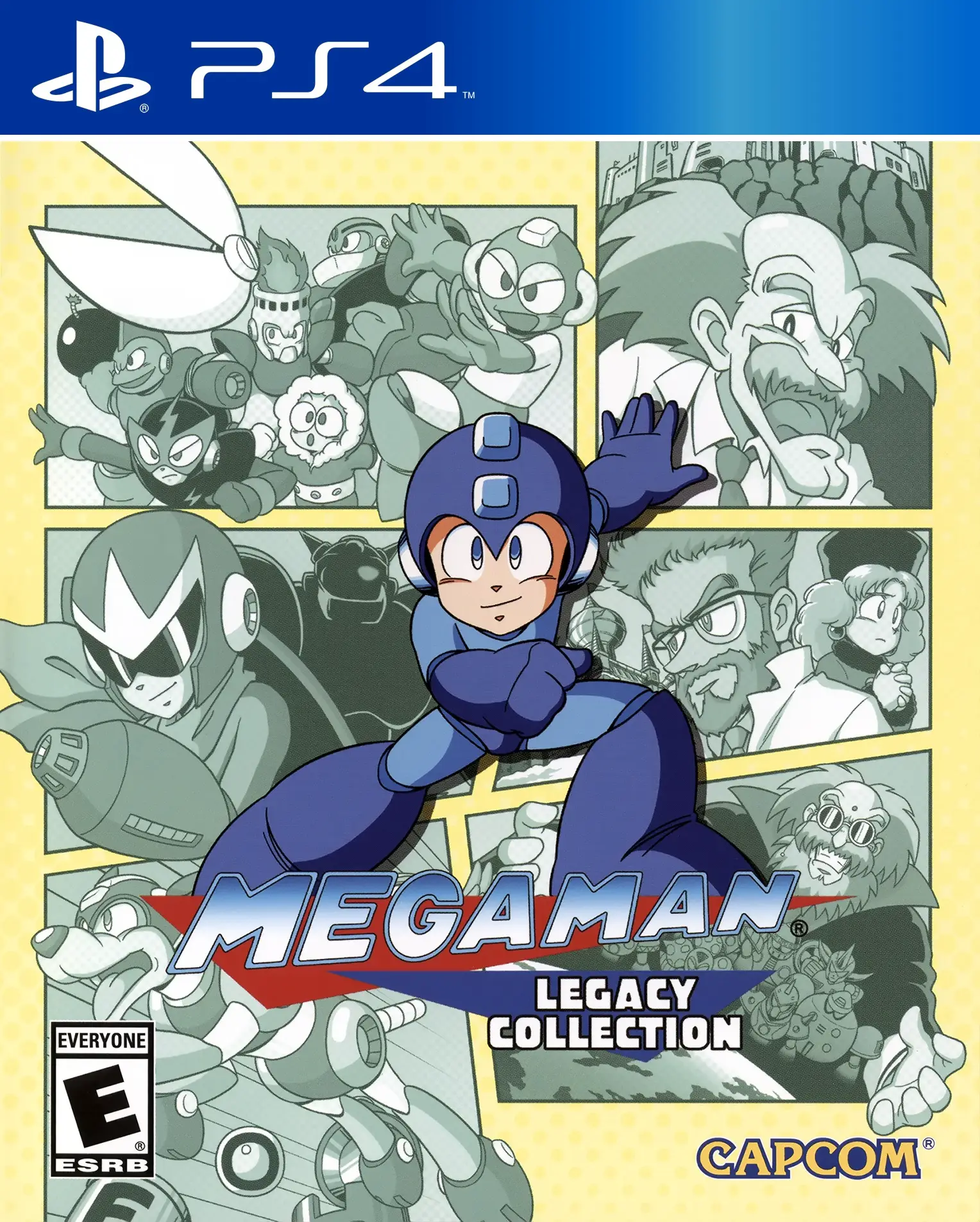 Capa de Mega Man Legacy Collection