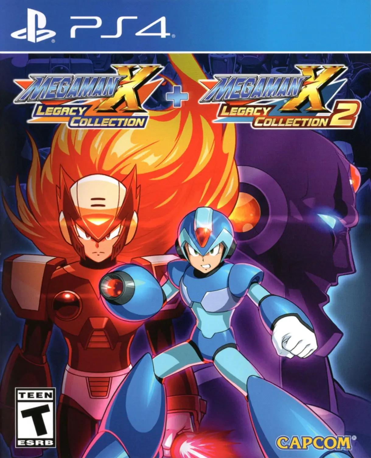 Capa de Mega Man X Legacy Collection 1+2