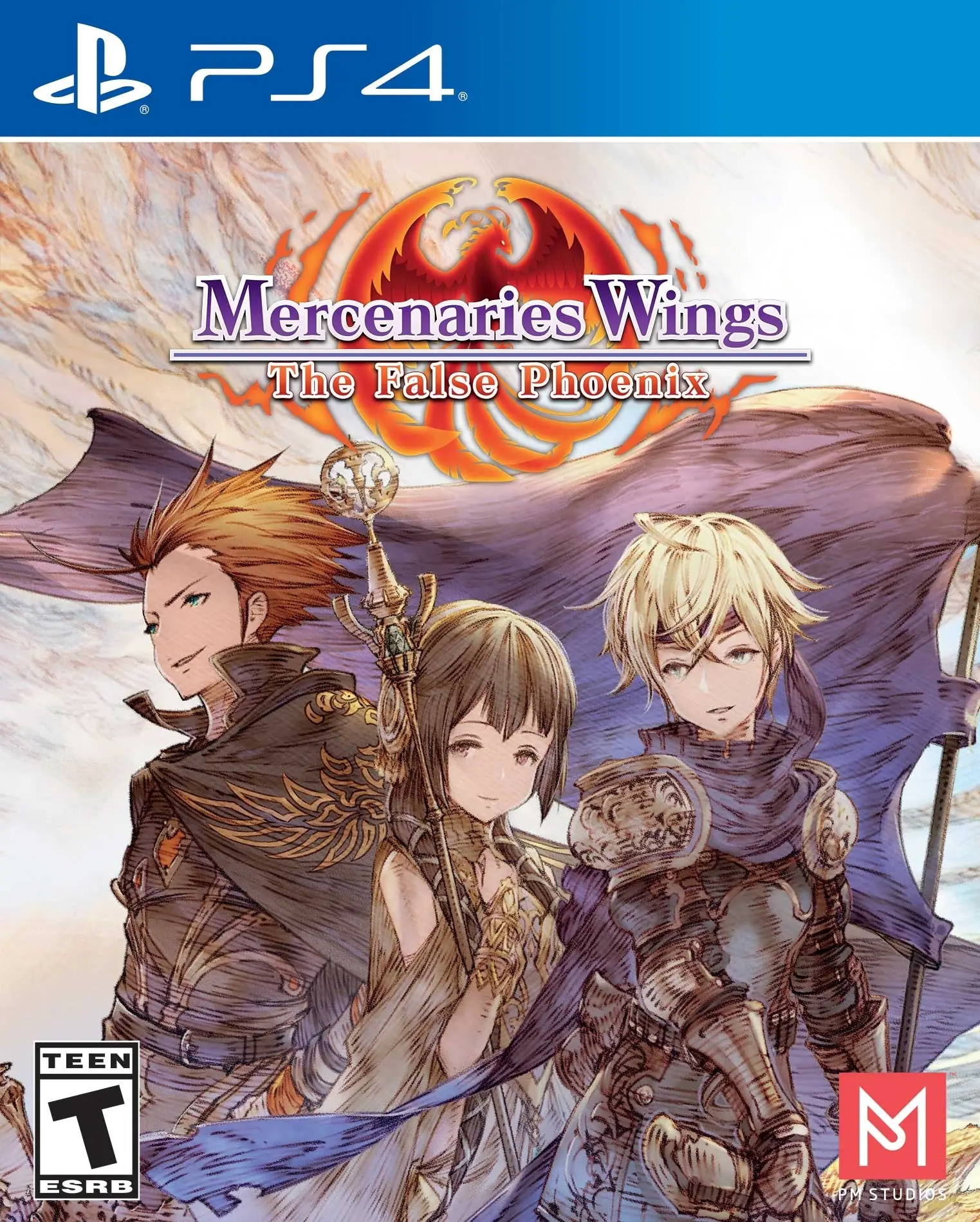 Capa de Mercenaries Wings: The False Phoenix