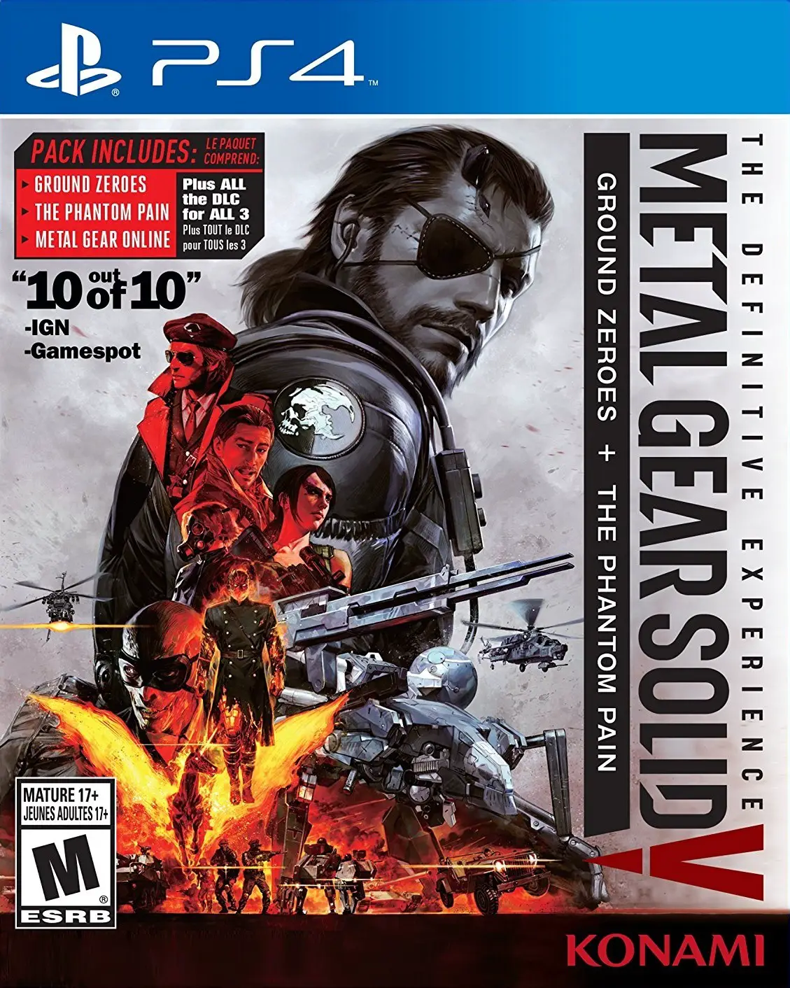 Capa de Metal Gear Solid V: The Definitive Experience