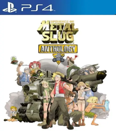 Capa de Metal Slug Anthology (PS2 Classic)