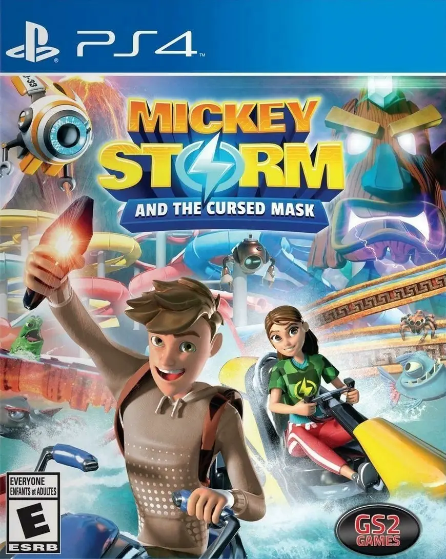 Capa de Mickey Storm and the Cursed Mask