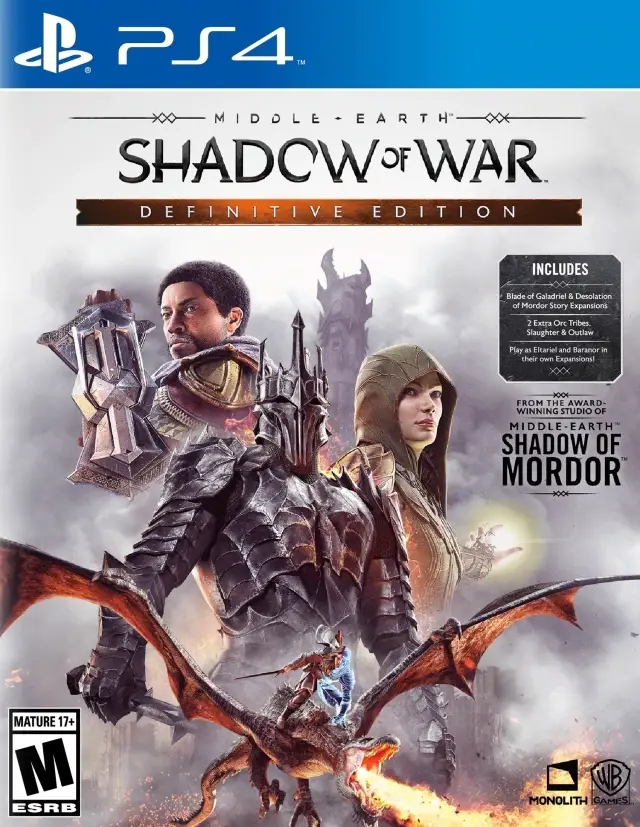 Capa de Middle-Earth: Shadow of War [Definitive Edition]