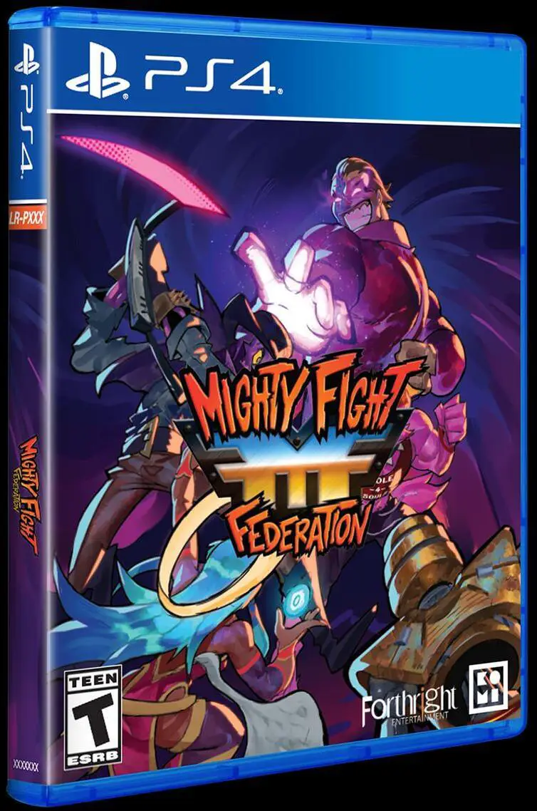 Capa de Mighty Fight Federation