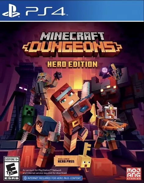 Capa de Minecraft Dungeons: Hero Edition
