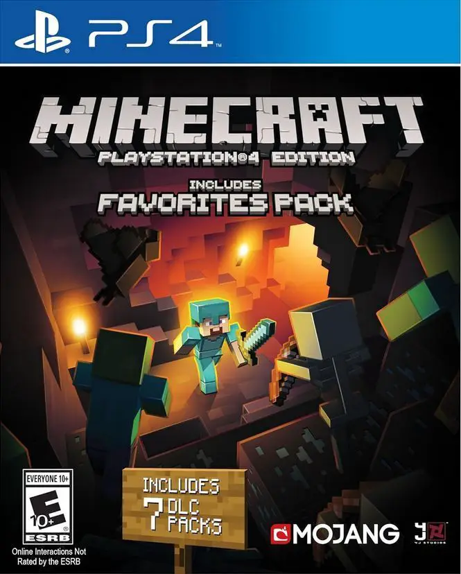 Capa de Minecraft: PlayStation 4 Edition [Fan Favorites Pack]