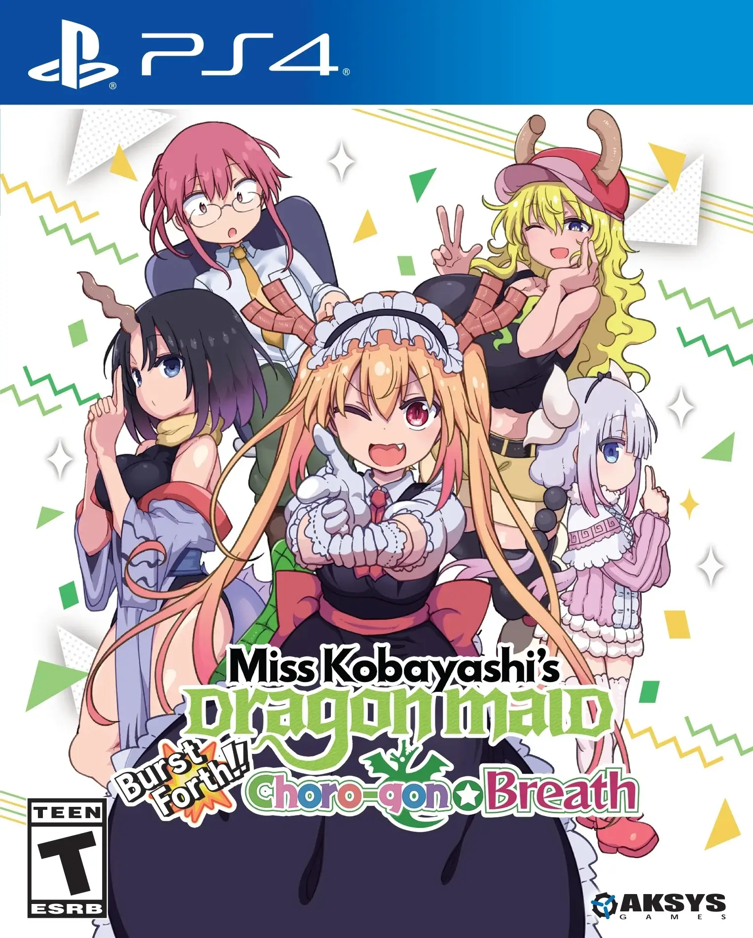 Capa de Miss Kobayashi’s Dragon Maid: Burst Forth!! Choro-gon Breath