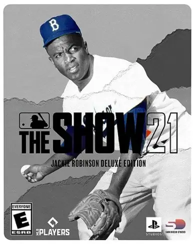 Capa de MLB The Show 21: Jackie Robinson Deluxe Edition