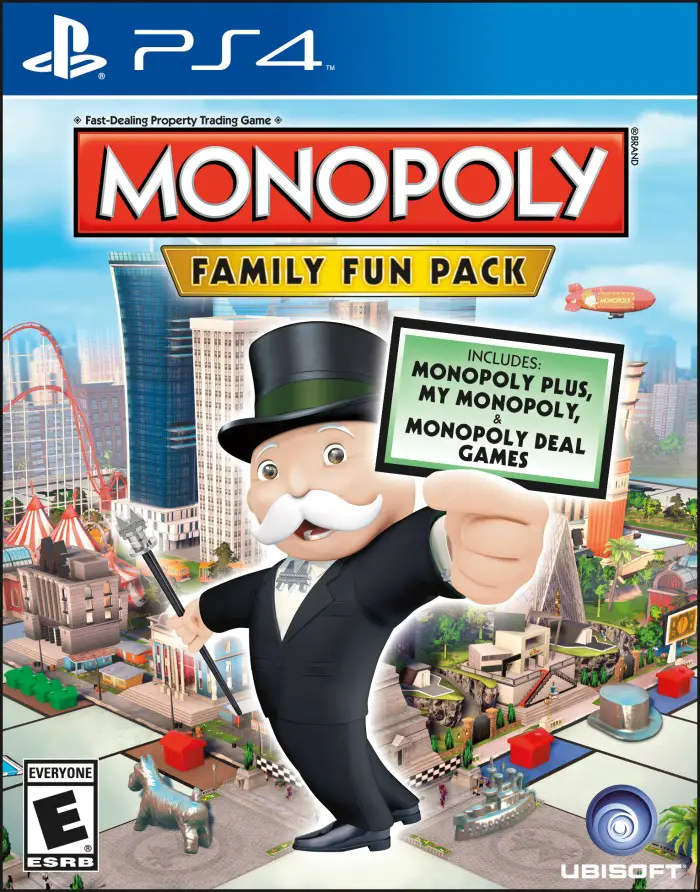 Capa de Monopoly: Family Fun Pack