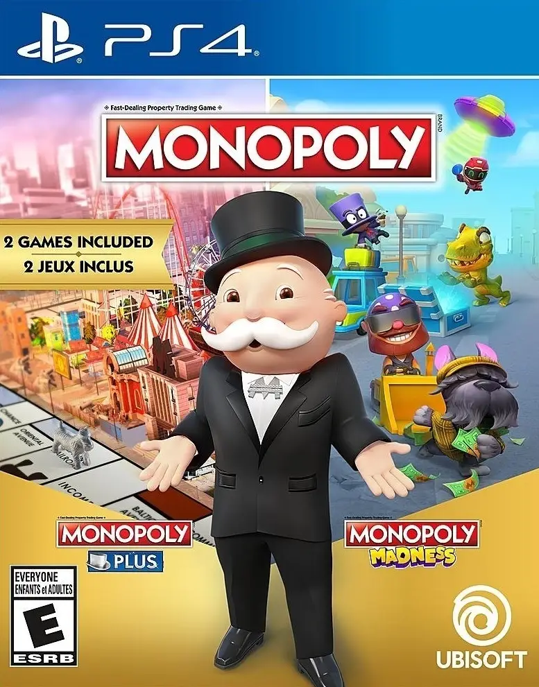 Capa de Monopoly Plus / Monopoly Madness