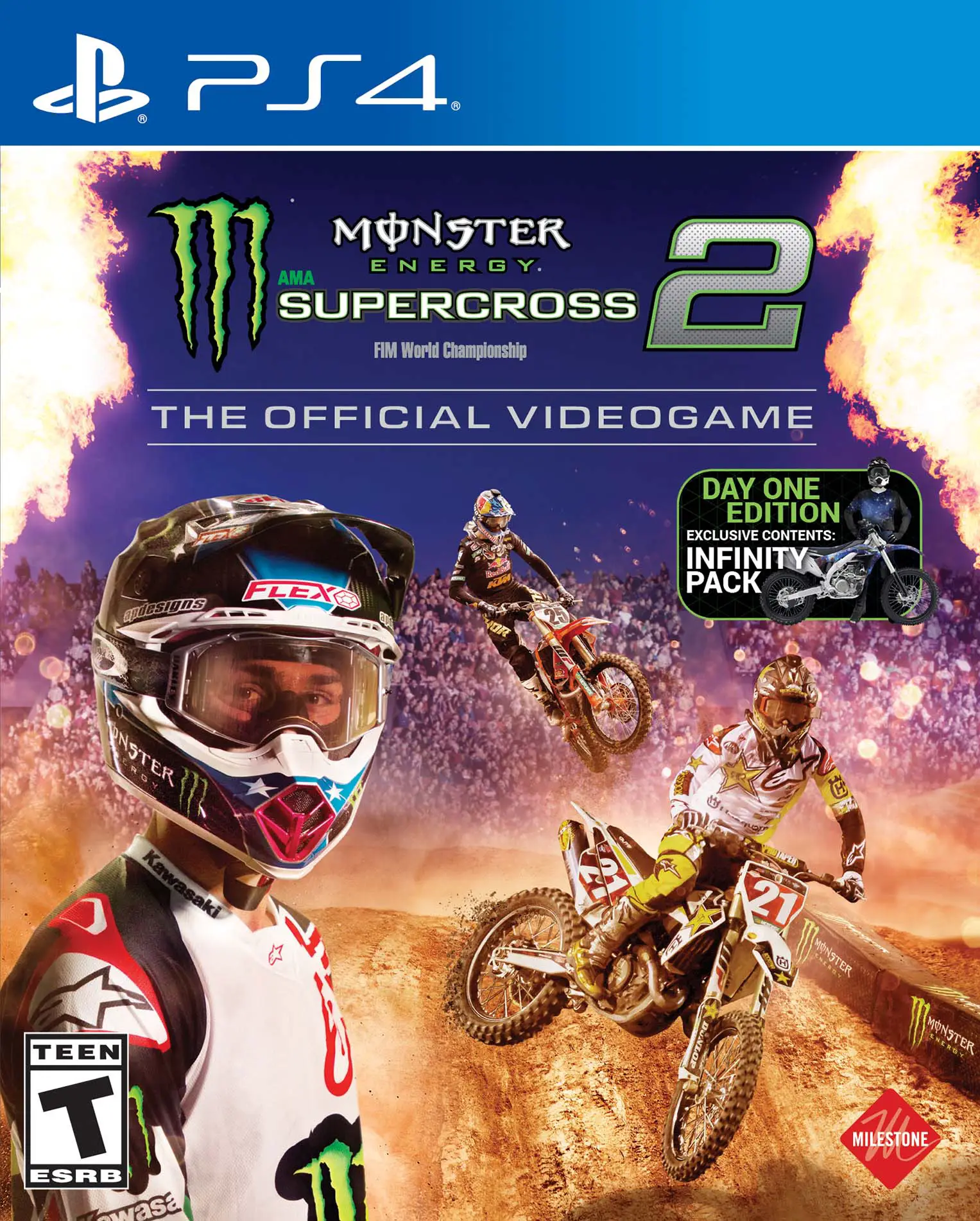 Capa de Monster Energy Supercross - The Official Videogame 2