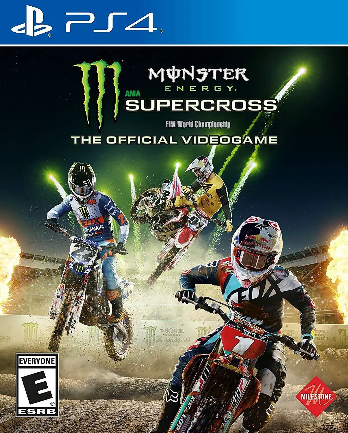 Capa de Monster Energy Supercross: The Official Videogame