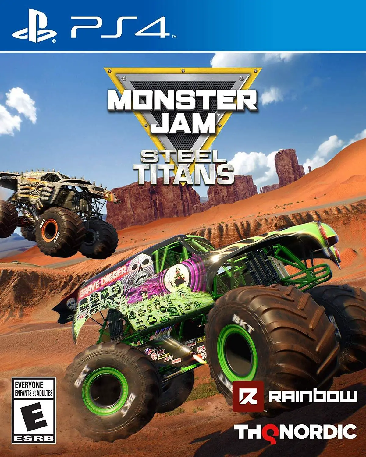 Capa de Monster Jam Steel Titans