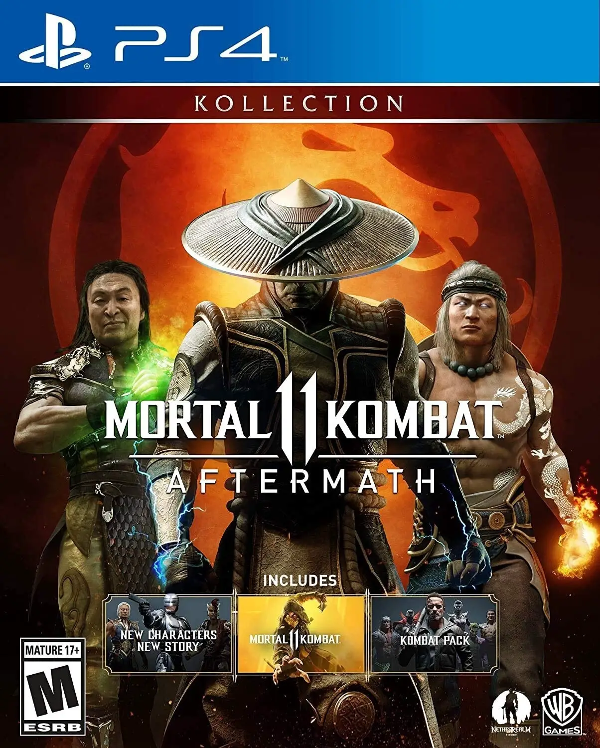 Capa de Mortal Kombat 11: Aftermath Kollection