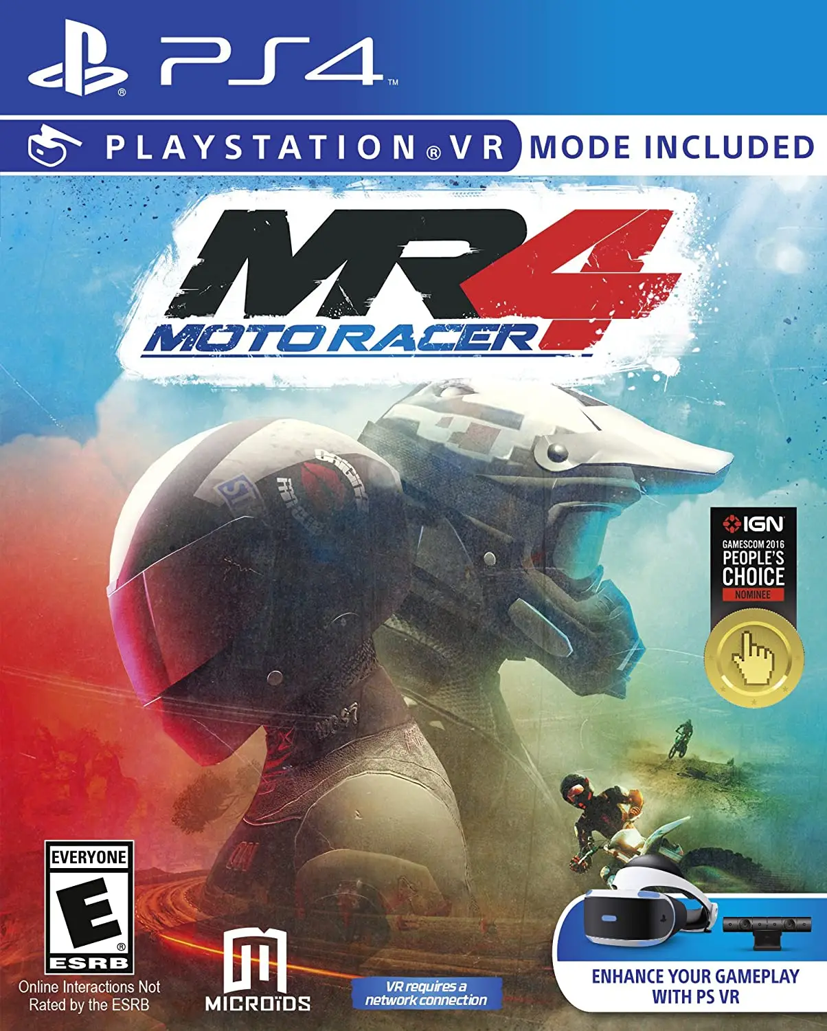 Capa de Moto Racer 4