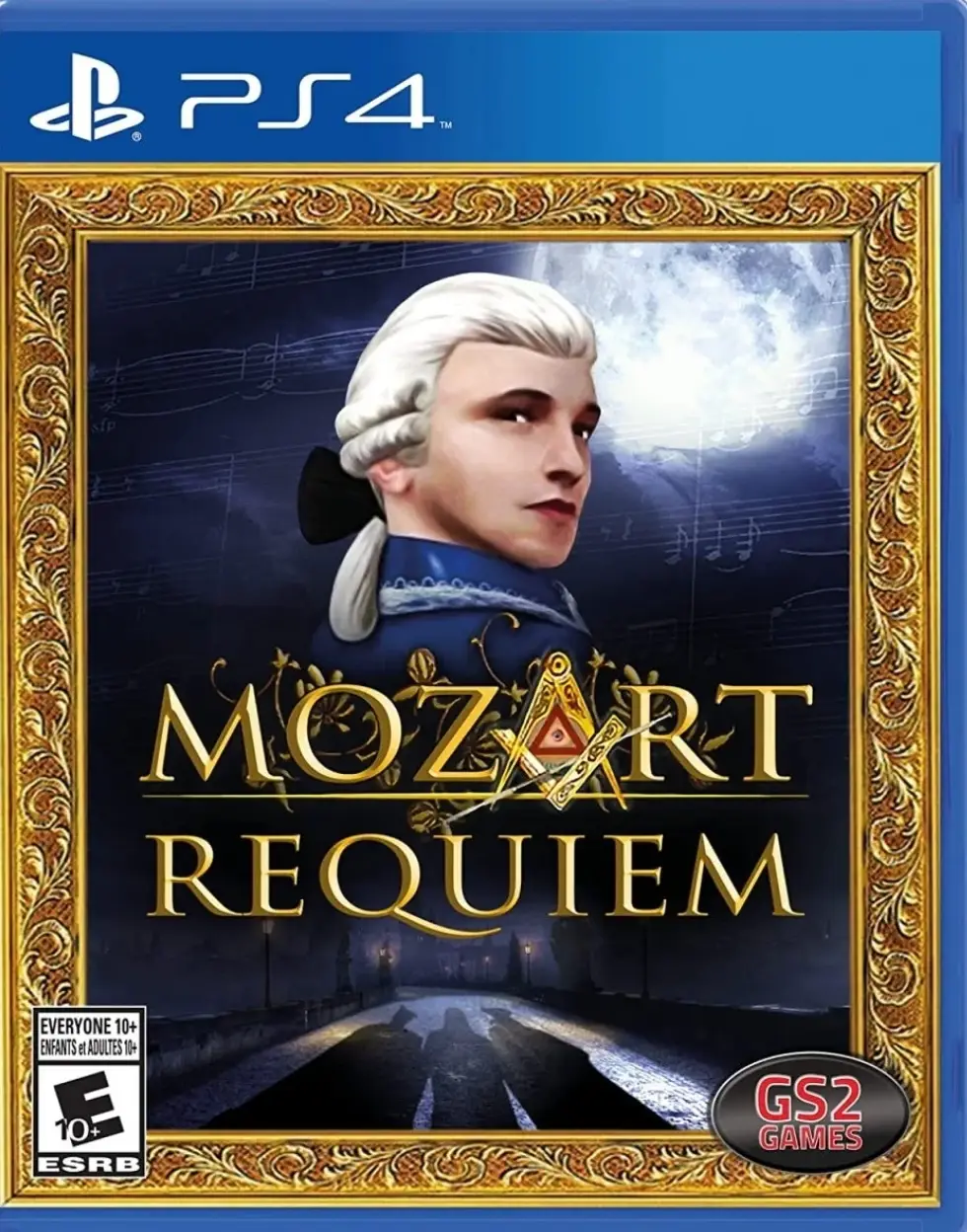 Capa de Mozart Requiem
