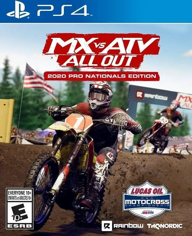 Capa de MX vs ATV ALL OUT 2020 Pro Nationals edition