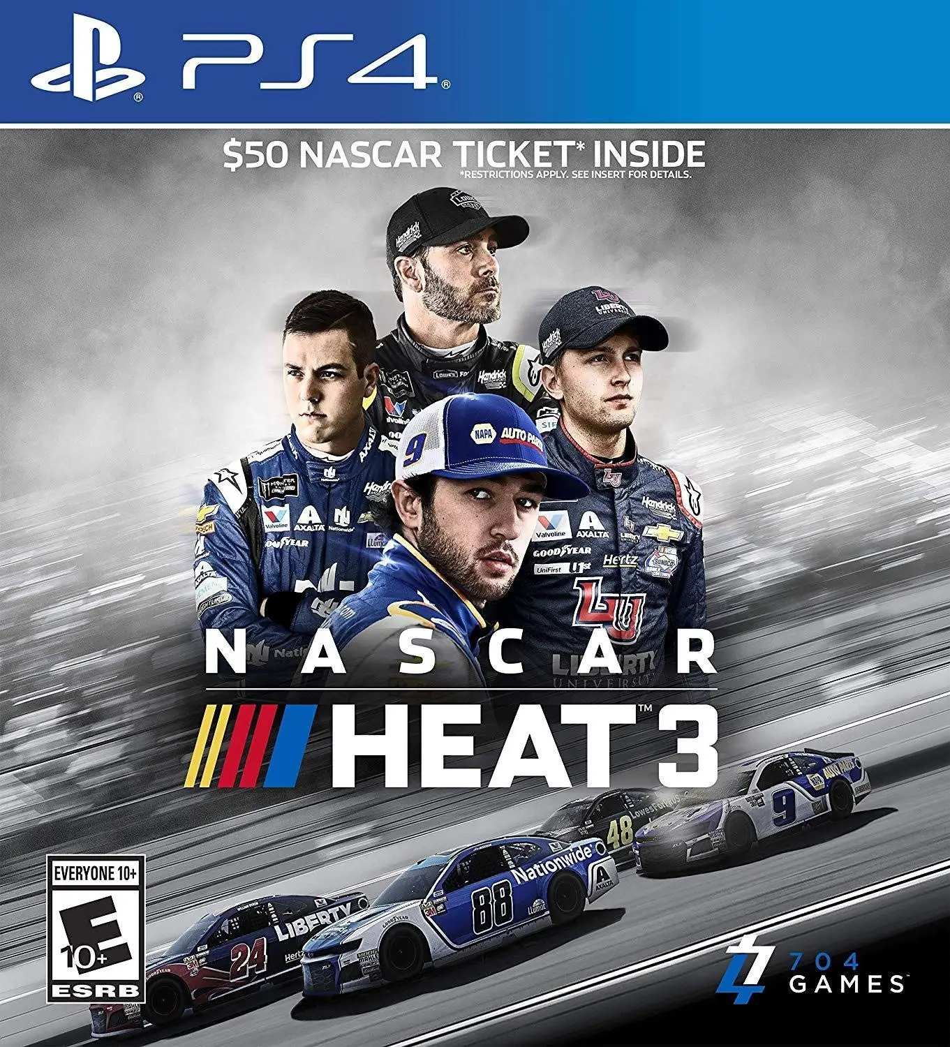 Capa de NASCAR Heat 3