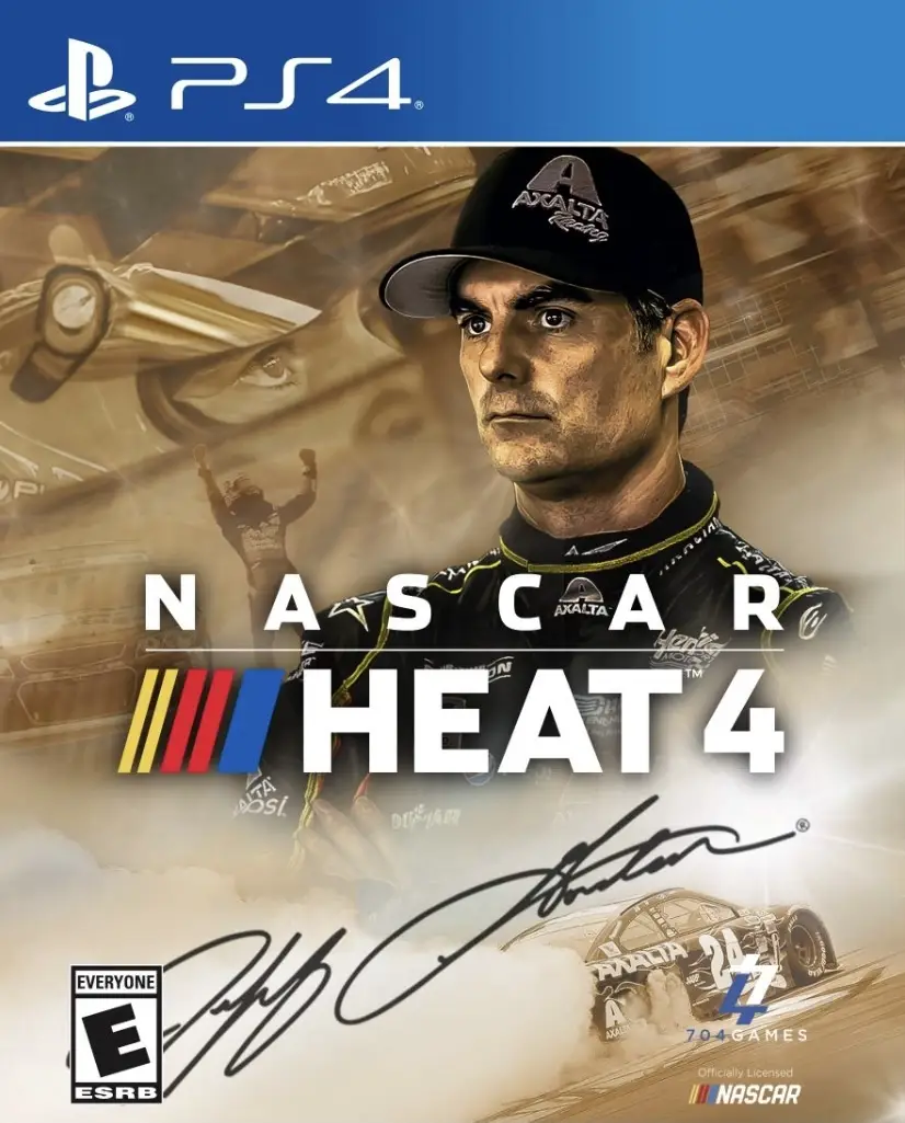 Capa de NASCAR Heat 4 Gold Edition