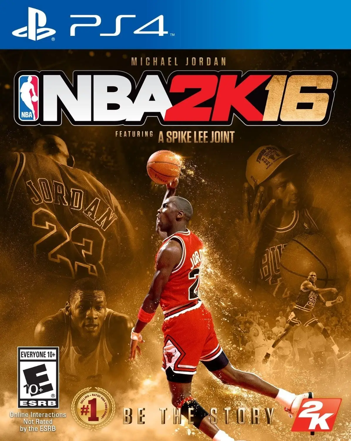 Capa de NBA 2K16 [Michael Jordan Special Edition]