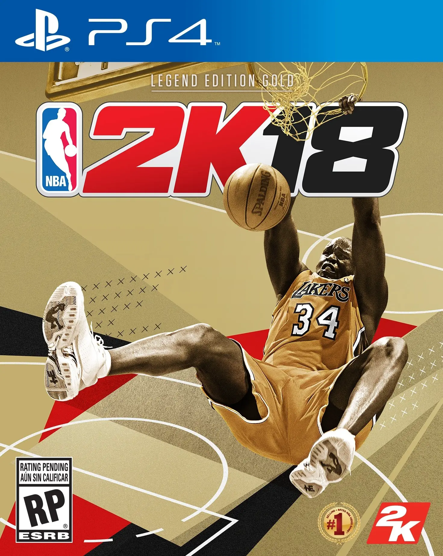 Capa de NBA 2k18 [Legend Edition Gold]