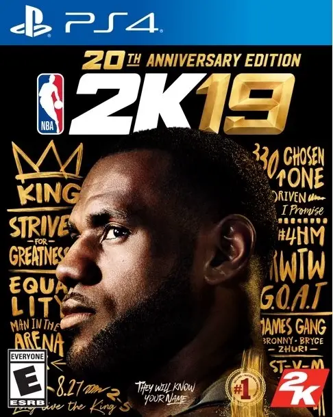 Capa de NBA 2K19 Anniversary Edition