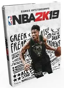 Capa de NBA 2K19 Steelbook