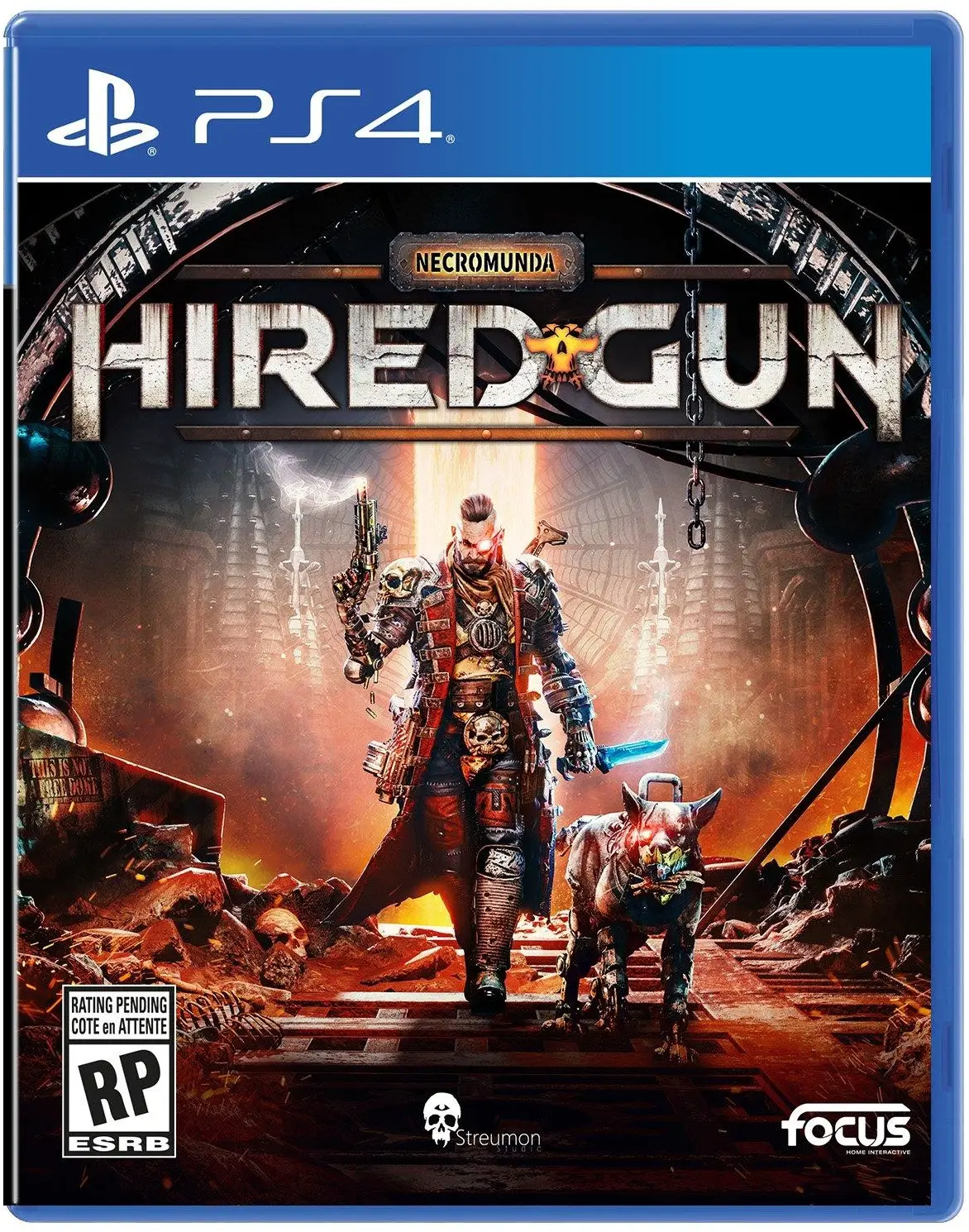 Capa de Necromunda :Hired Gun