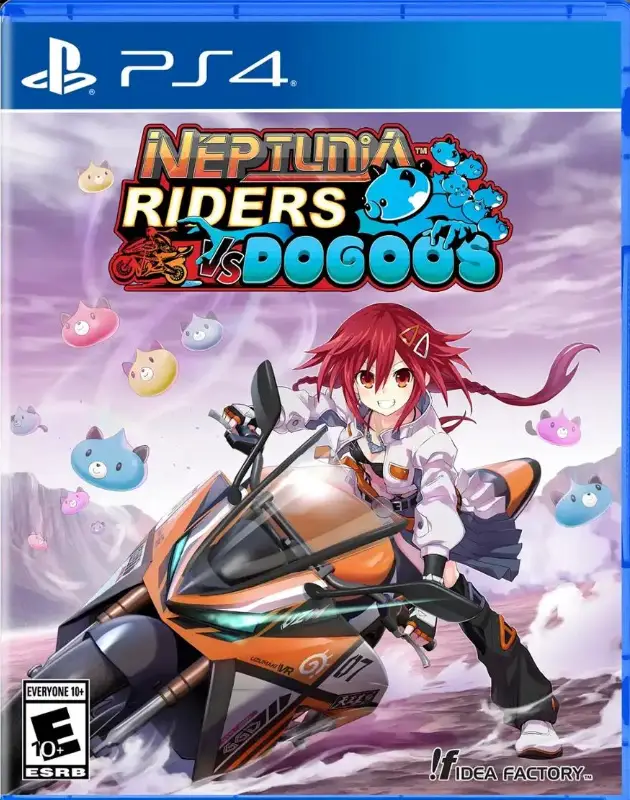 Capa de Neptunia Riders vs Dogoos