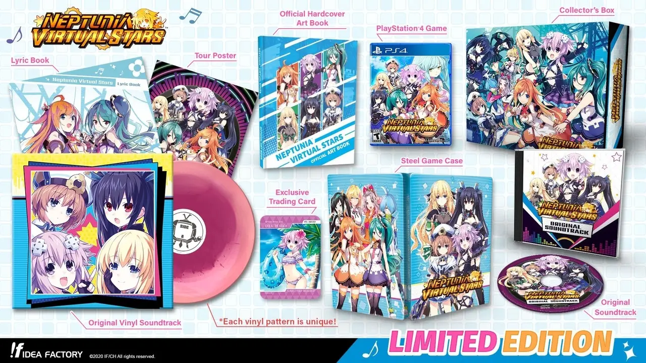 Capa de Neptunia Virtual Stars [Limited Edition]