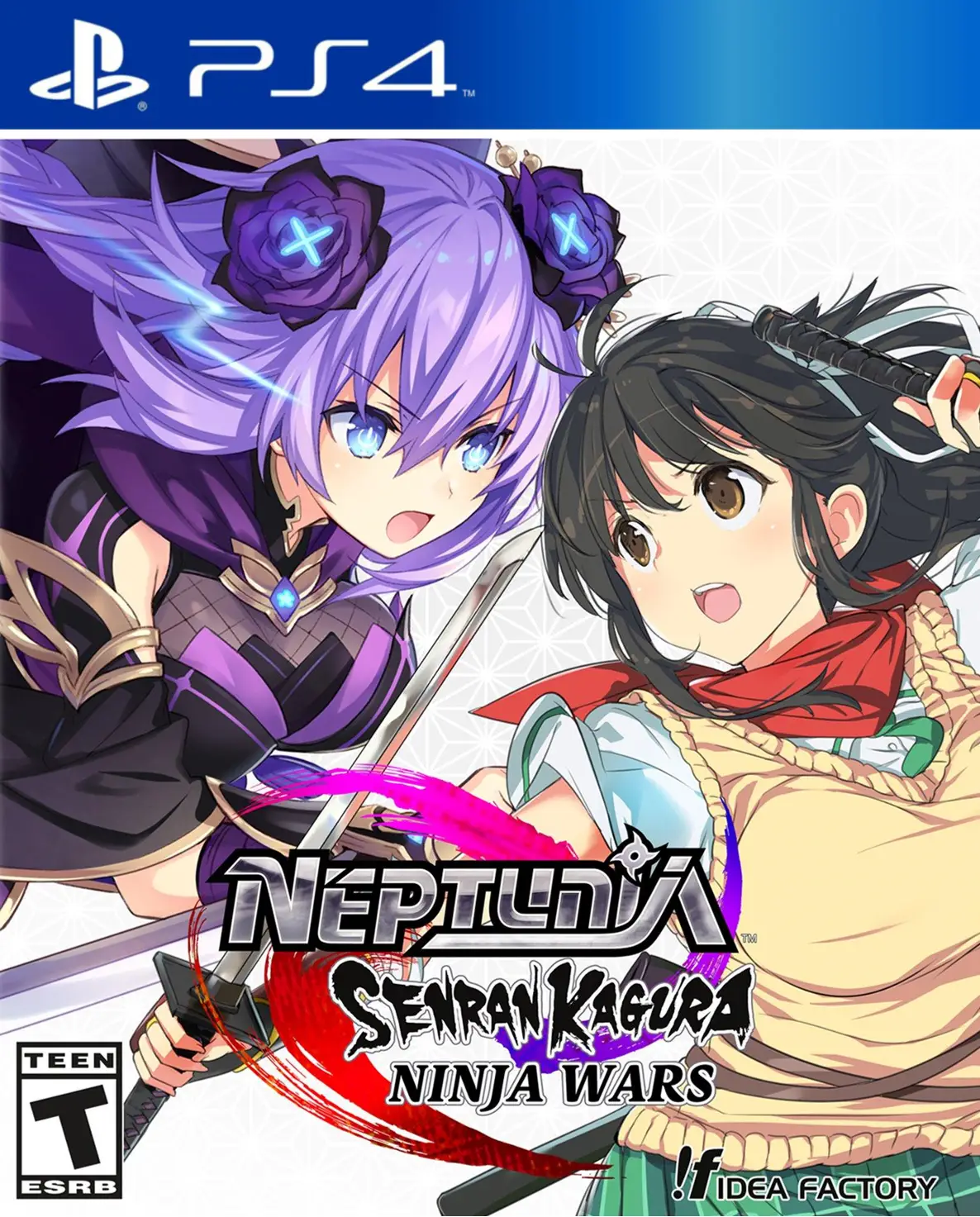Capa de Neptunia x Senran Kagura: Ninja Wars