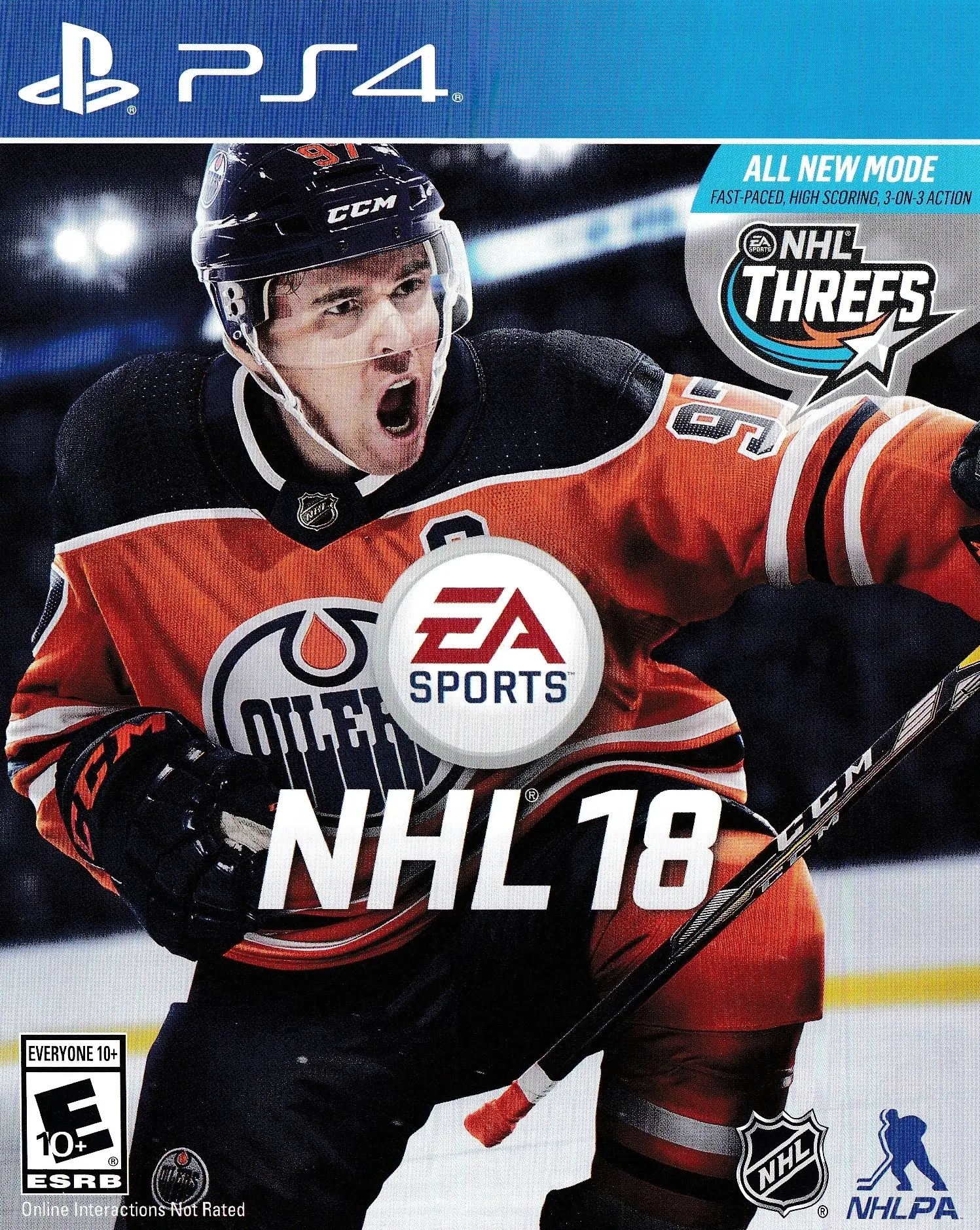 Capa de NHL 18