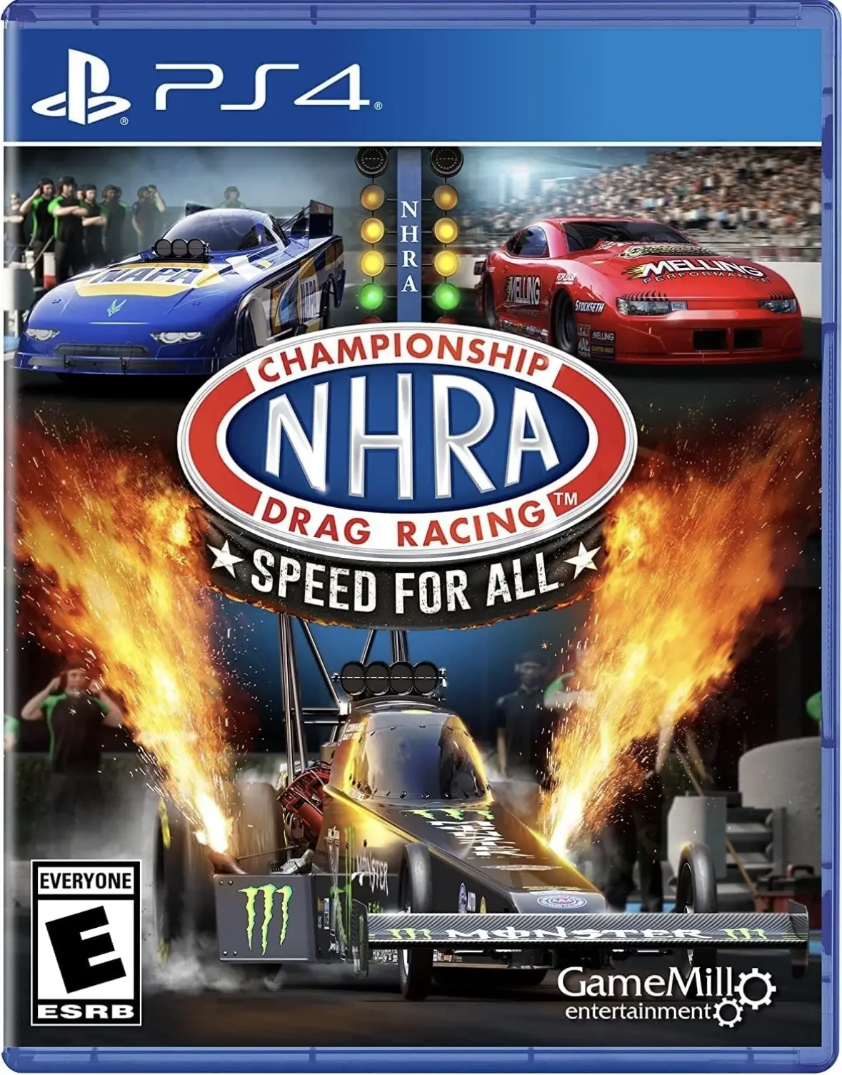 Capa de NHRA Championship Drag Racing: Speed For All