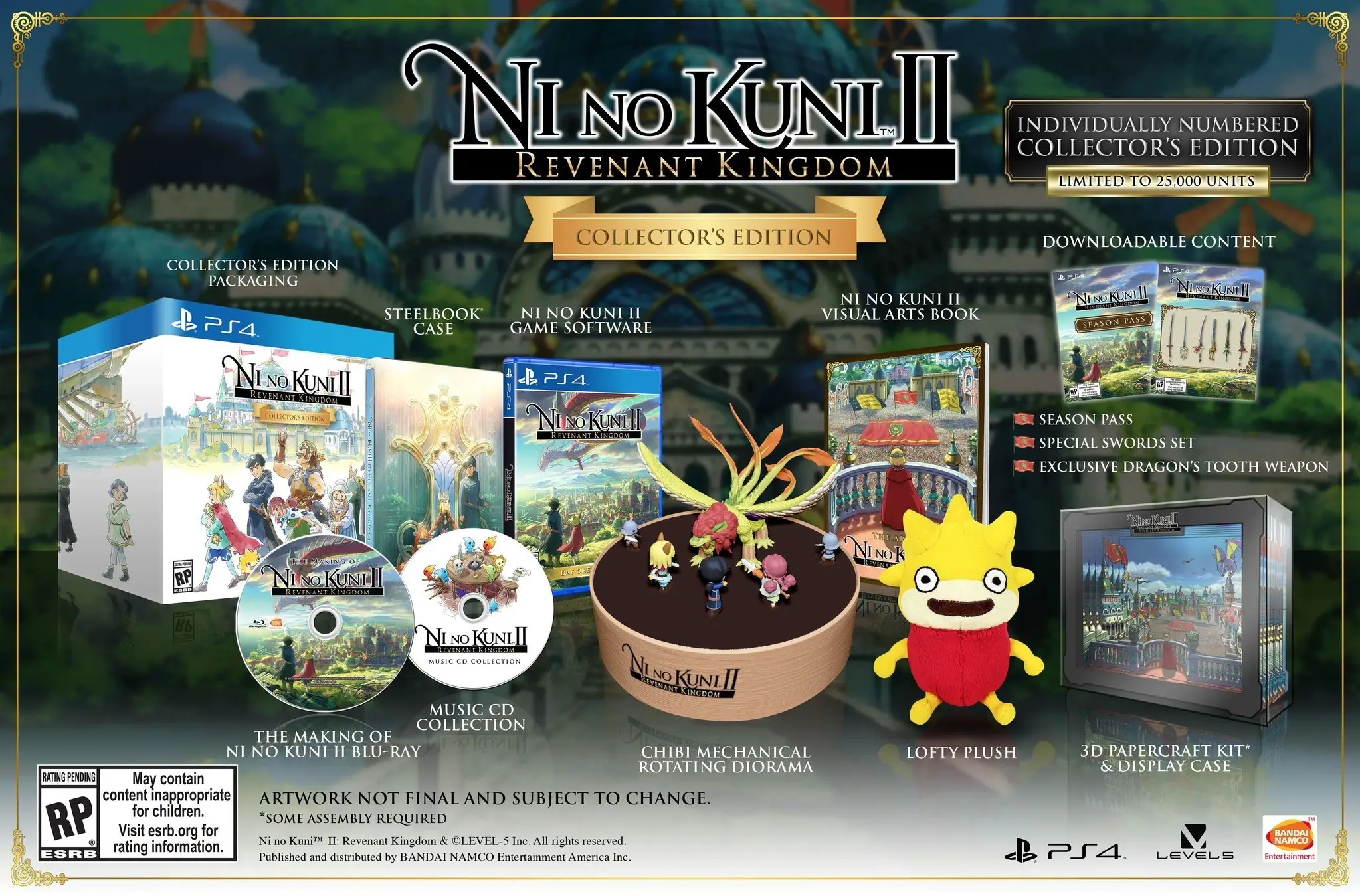 Capa de Ni No Kuni II: Revenant Kingdom [Collector's Edition]