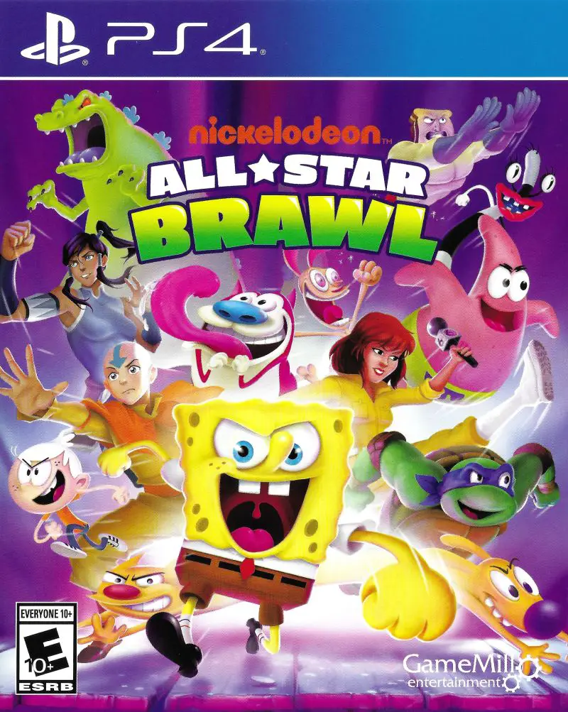 Capa de Nickelodeon All Star Brawl