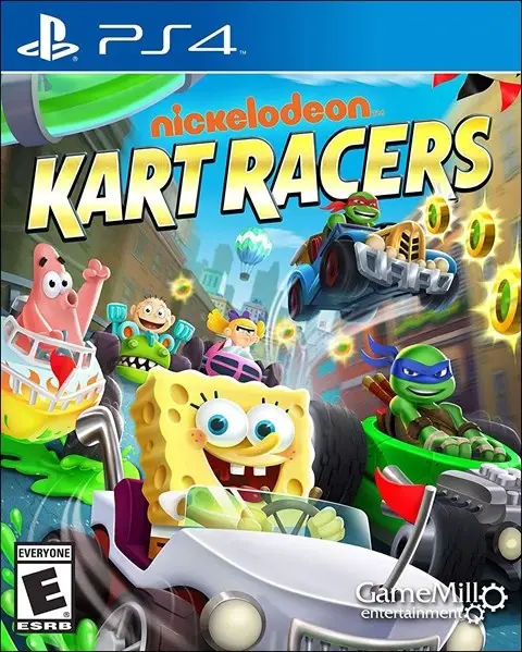 Capa de Nickelodeon Kart Racers