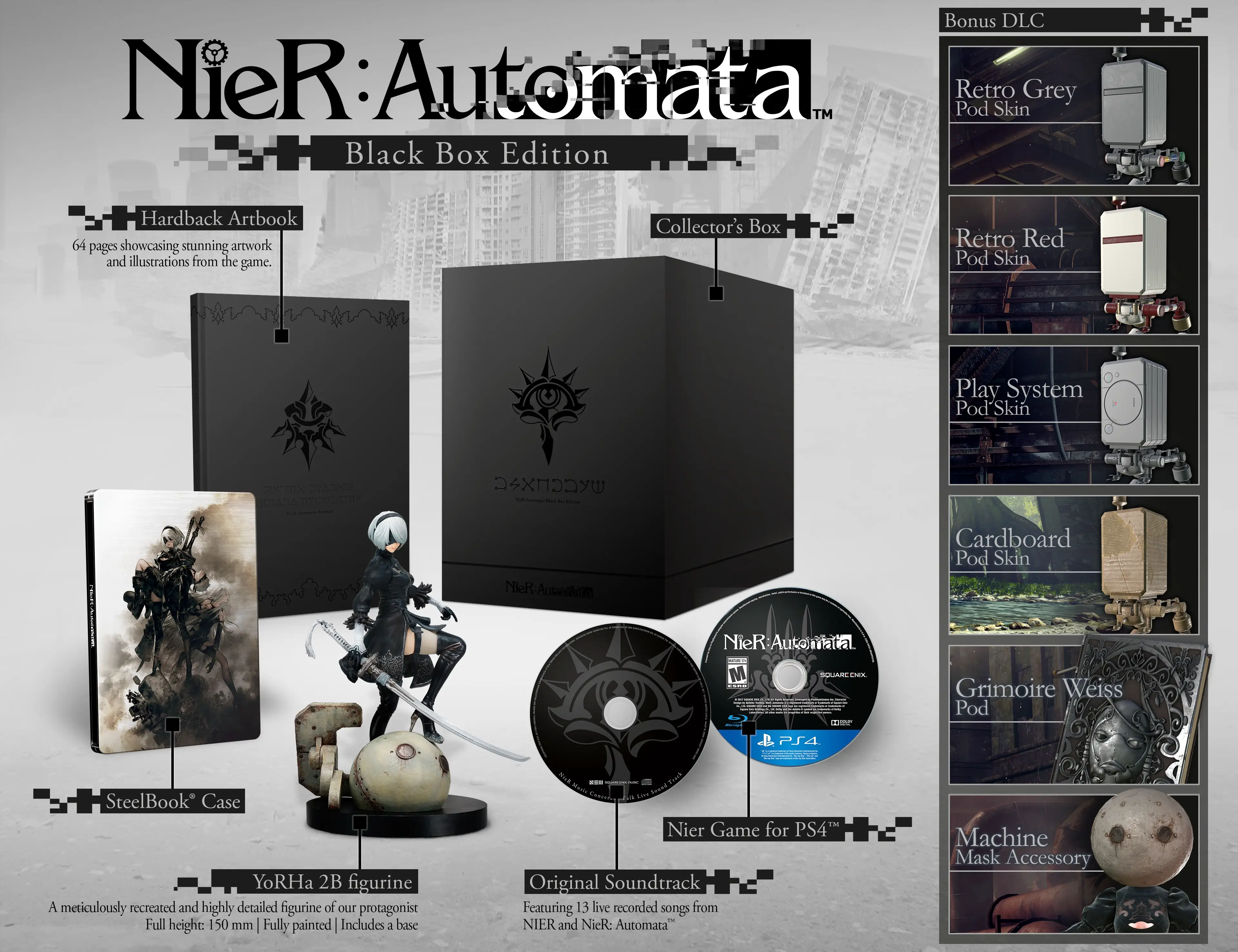Capa de NieR: Automata [Collector's Edition]