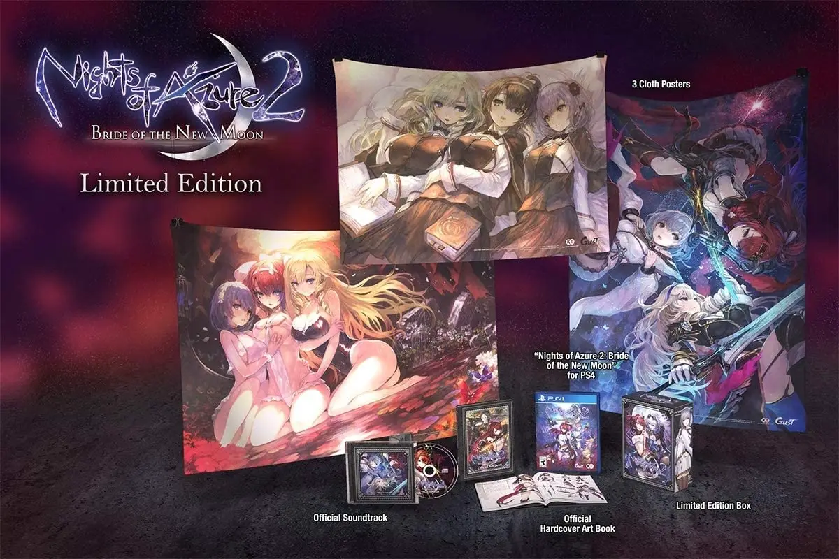 Capa de Nights of Azure 2: Bride of the New Moon [Limited Edition]