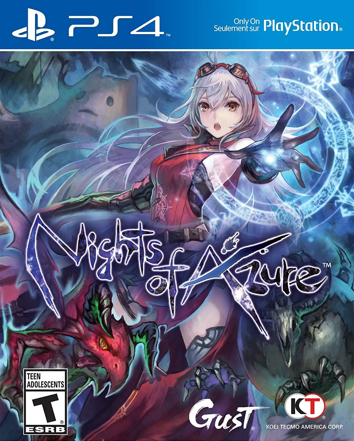 Capa de Nights of Azure