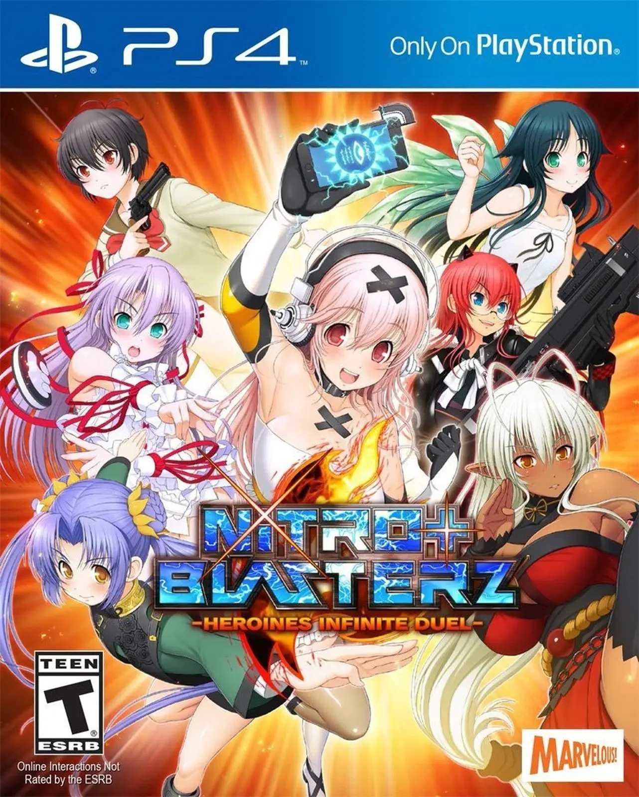 Capa de Nitroplus Blasterz: Heroines Infinite Duel