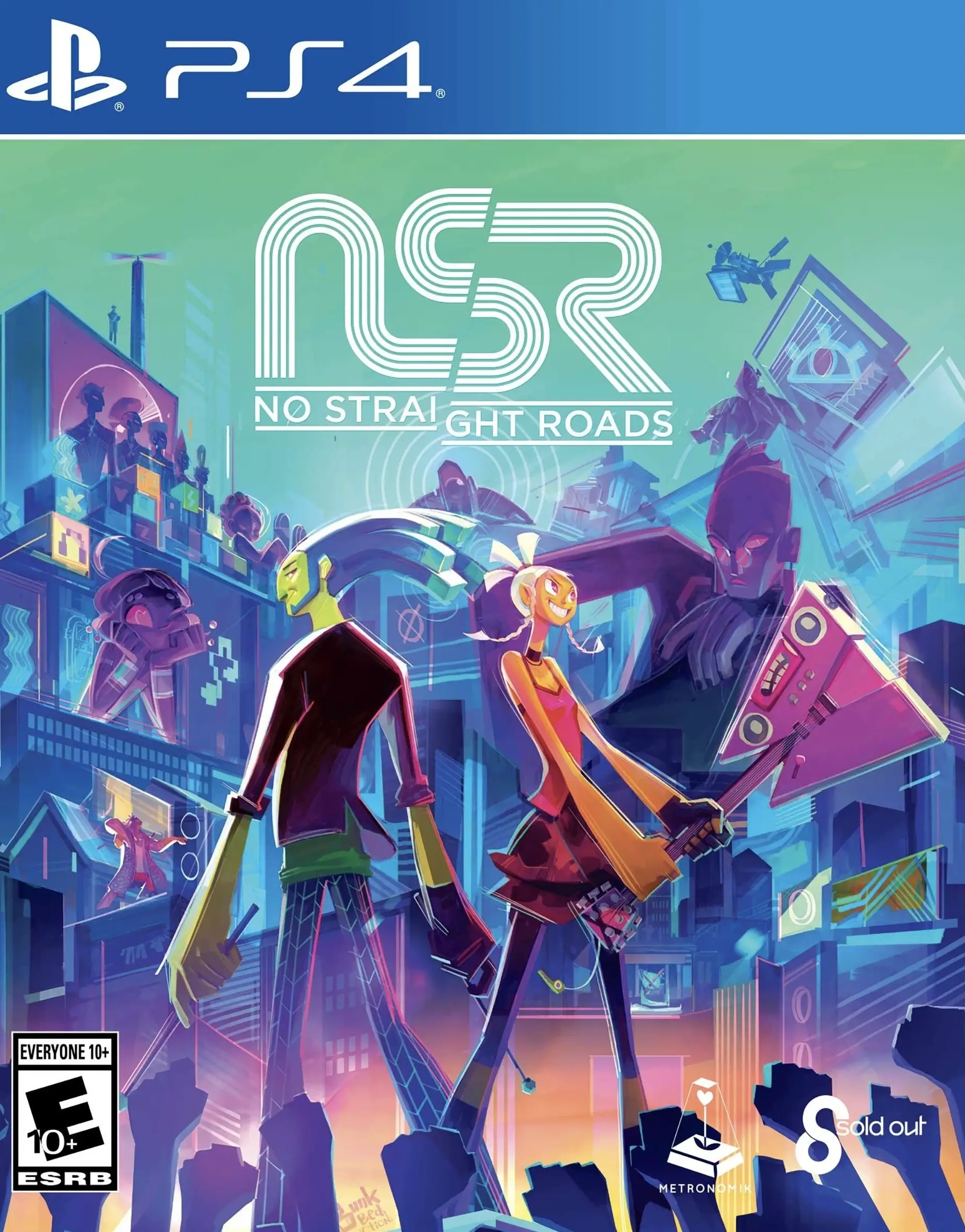 Capa de No Straight Roads