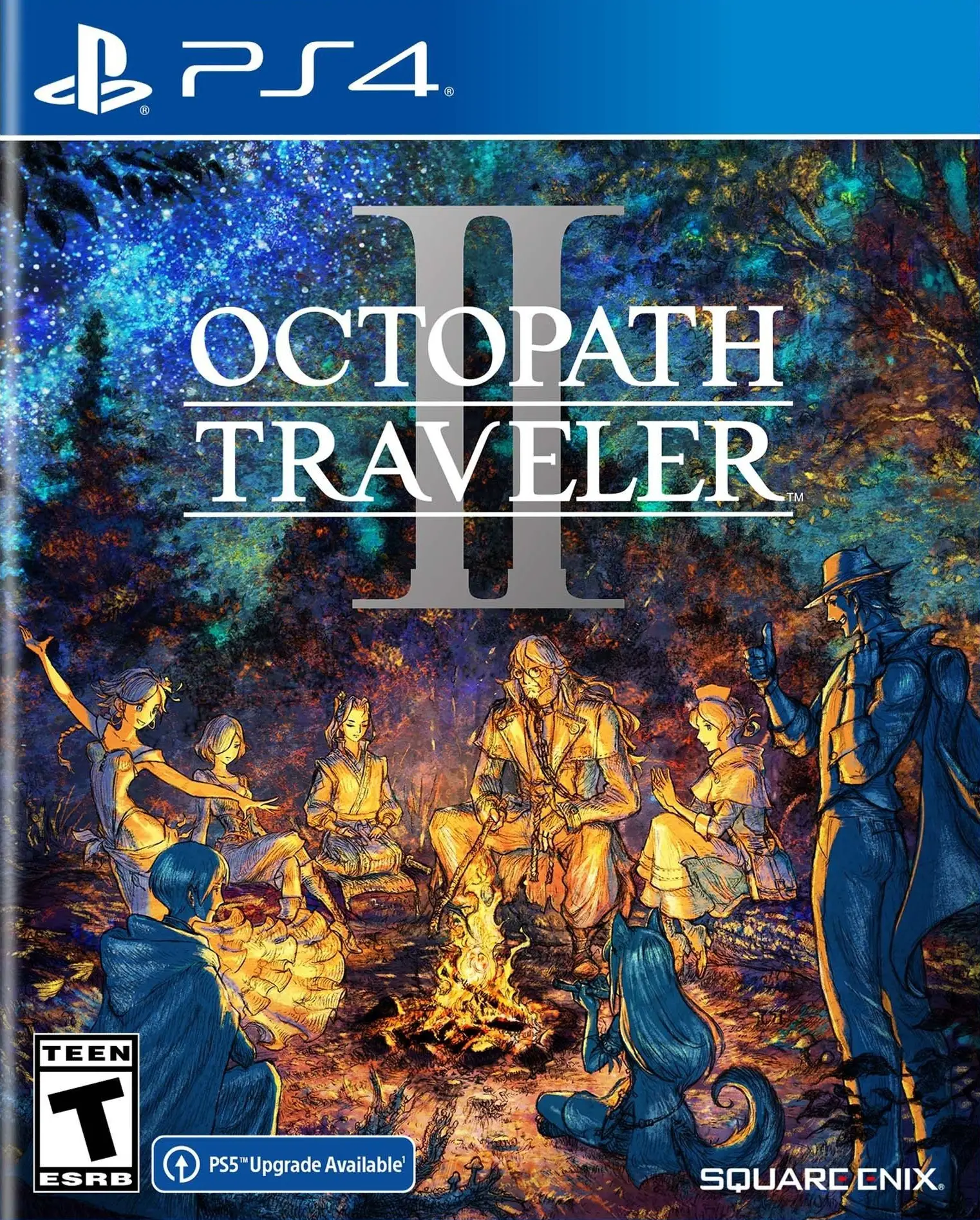 Capa de Octopath Traveler II