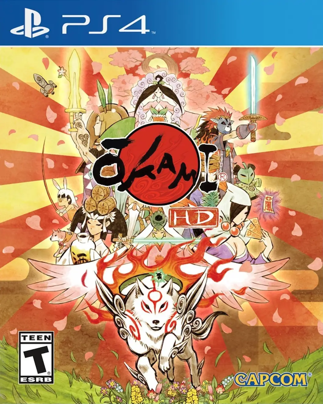 Capa de Ōkami HD