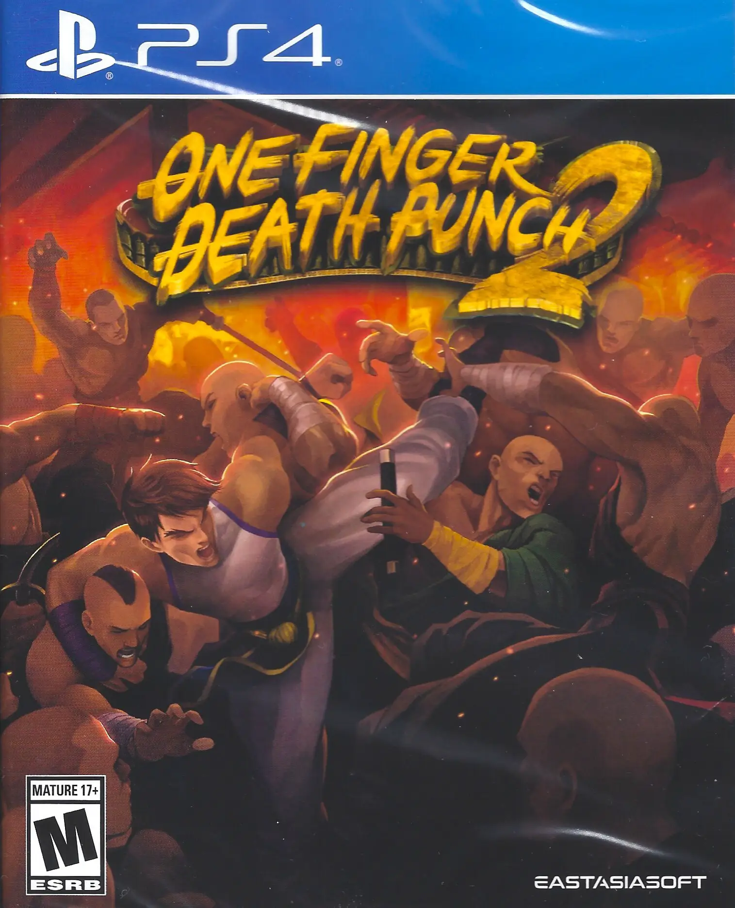 Capa de One Finger Death Punch 2
